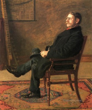 フランク・ジェイ・セント・ジョン リアリズム肖像画 トーマス・イーキンス Oil Paintings